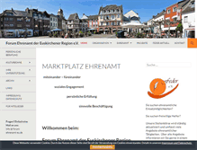 Tablet Screenshot of forum-ehrenamt-eu.de